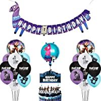 BESLIME Artículos de Fiestas para Fanáticos de los Videojuegos Decoraciones para Cumpleaños de Tema de Videojuegos con…